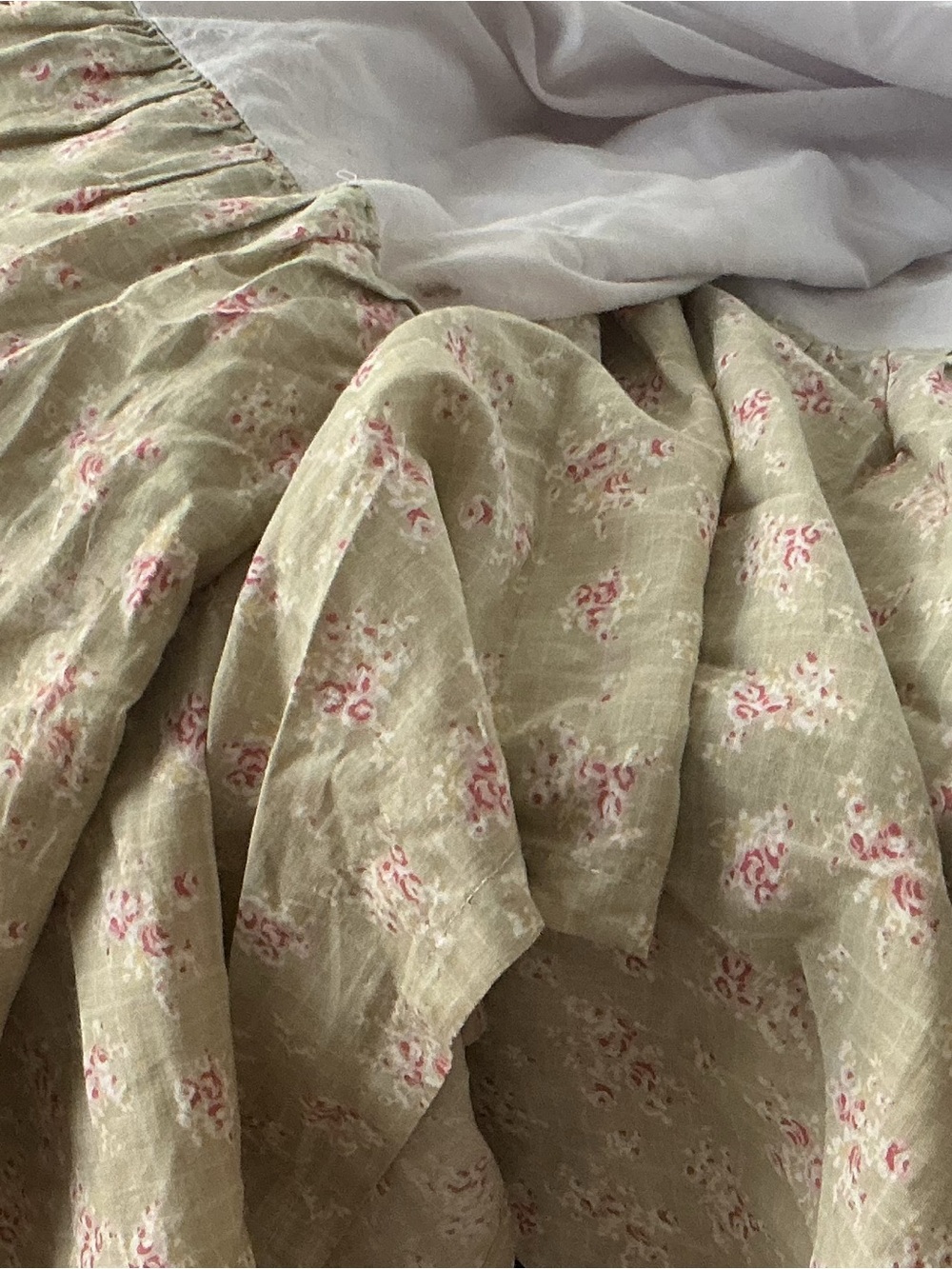 Vintage J.C. Penney Ruffled Bedskirt
